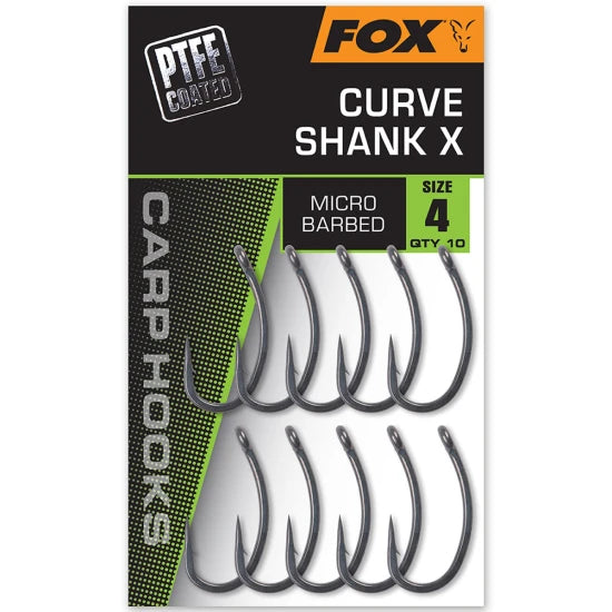 Carlige Fox Curve Shank X, Nr.2, 10buc/pac