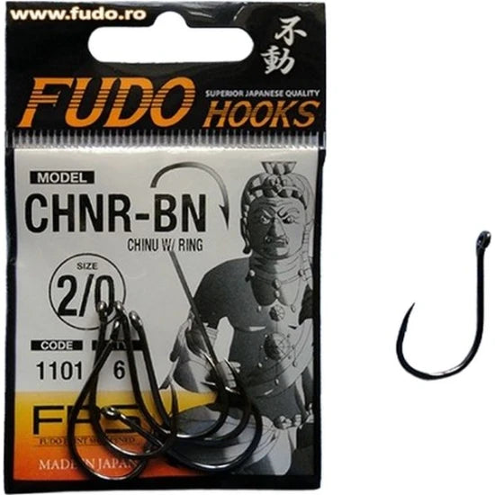 Carlige Fudo Chinu With Ring (chnr-bn), Nr.14, 10buc/pac