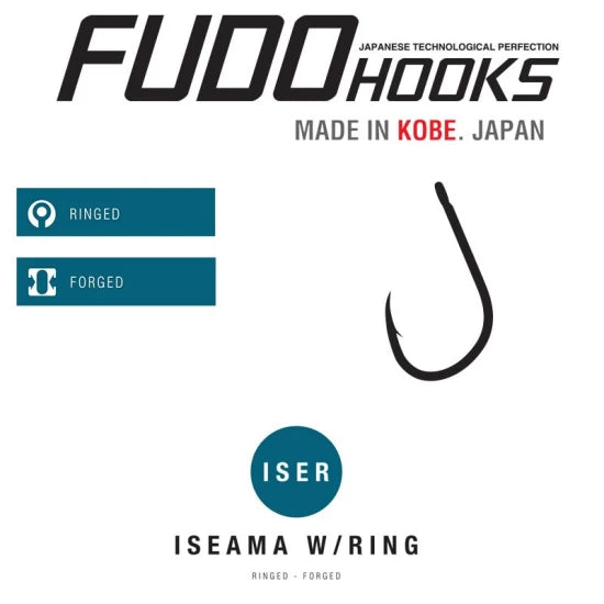Carlige Fudo Iseama W Ring Iser-bn Nr.4, 13buc/pac