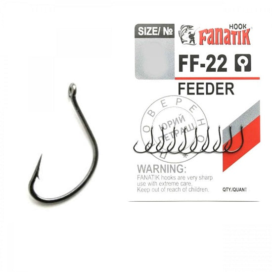 Carlige Fanatik FF-22 No.5 Feeder 10 buc/plic