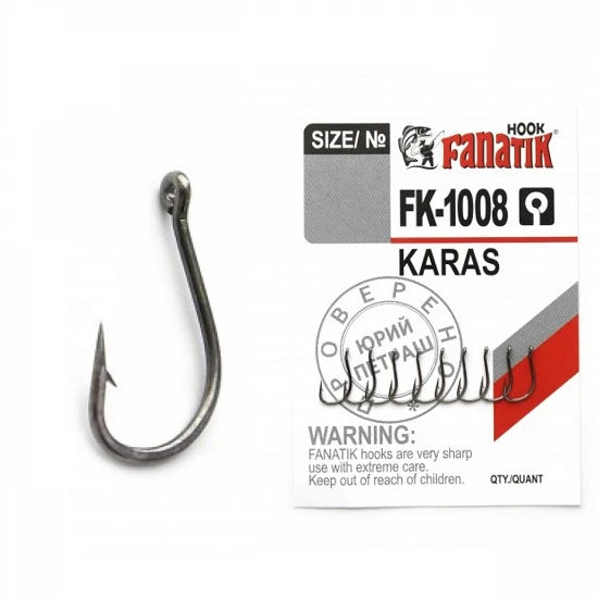 Carlige Fanatik Fk-1008 No.10 Karas 8buc/plic