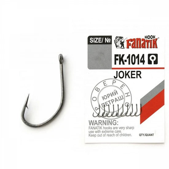 Carlige Fanatik Fk-1014 No.4 Joker 8buc/plic