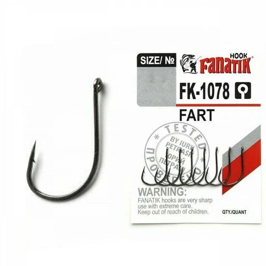 Carlige Fanatik Fk-1078 No.6 Fart 8buc/plic