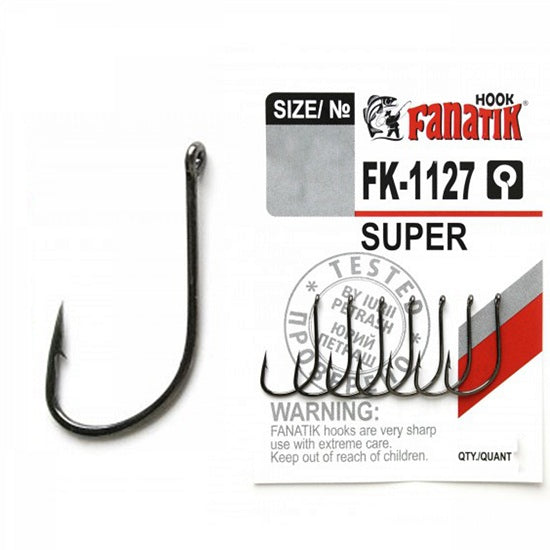 Carlige Fanatik FK-1127 No.4 Super 8buc/plic