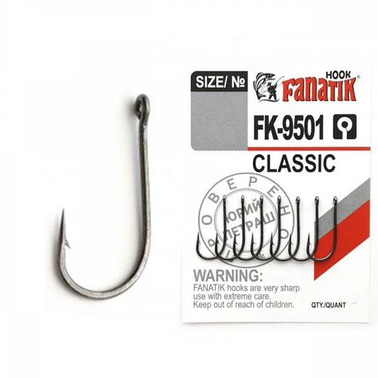Carlige Fanatik Fk-9501 No.4 Classik 8buc/plic