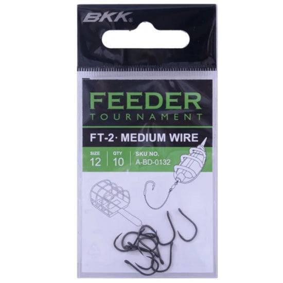 Carlige Feeder Bkk Tournament Ft-2 Superslide, Nr.08, 10buc/plic