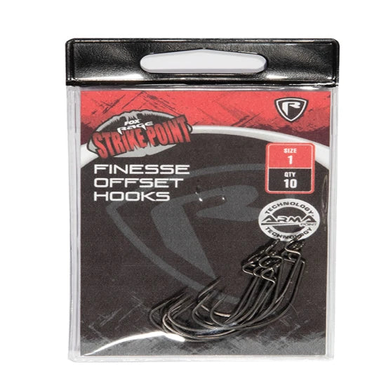 Carlige Fox Rage Sp Finesse Offset Nr.1, 10buc