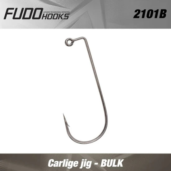 Carlige Fudo Ab Jig Black Nickel Nr.2/0 50buc/bulk