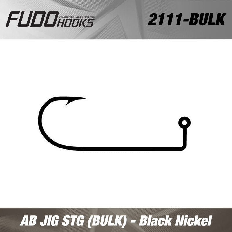 Carlige Fudo AB JIG STG Black Nickel Nr.8 50buc/plic