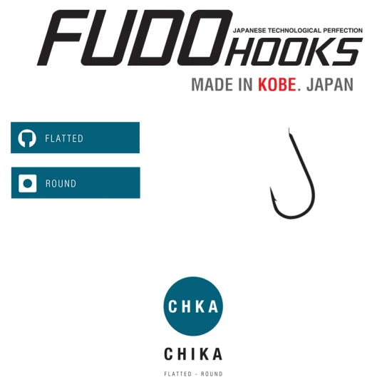 Carlige Fudo Chika Nr.8 Nk (nickel) 22buc/plic