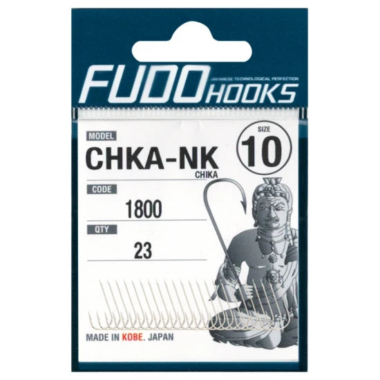Carlige Fudo Chika Nr.8 Nk (nickel) 22buc/plic