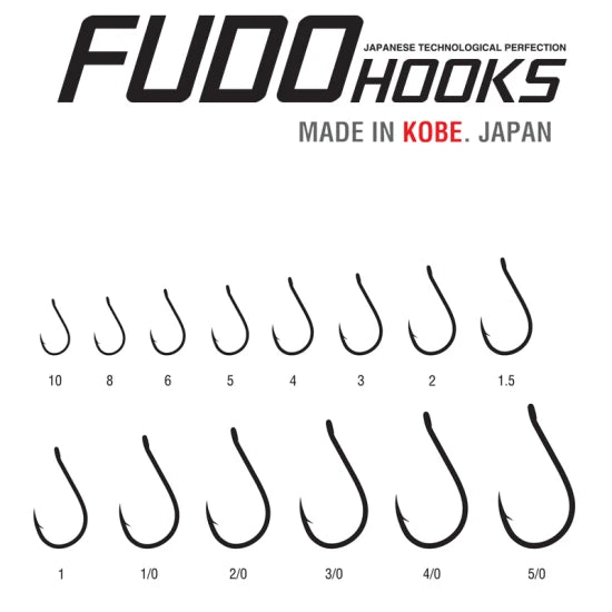 Carlige Fudo Chinu With Ring (chnr-tf) Nr.5/0  3buc/plic