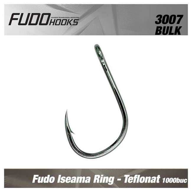 Carlige Fudo Iseama Ring Nr.5, 1000buc/bulk