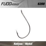 Carlige Fudo Keiryuu With Ring Rd Red Nr.9  12buc/plic
