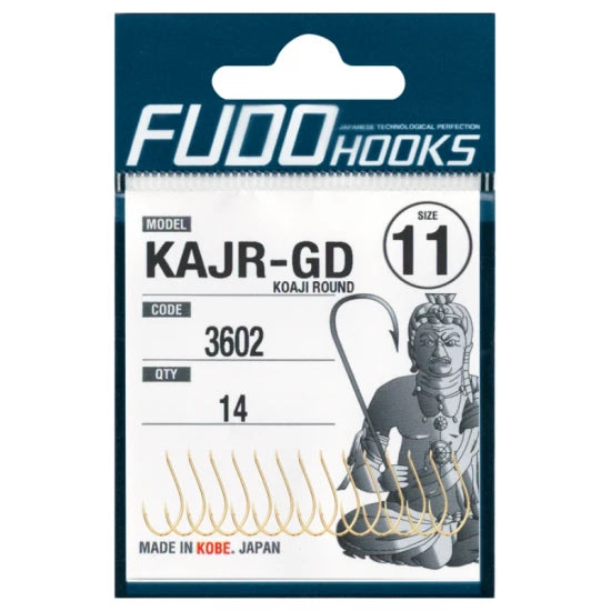 Carlige Fudo Koaji Round Nk Nickel Nr.10  18buc/plic