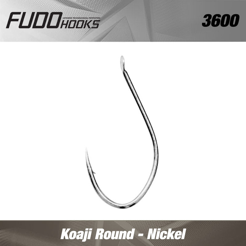 Carlige Fudo Koaji Round NK Nickel nr.11  18buc/plic