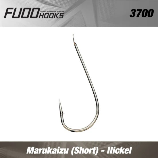 Carlige Fudo Marukaizu Short Bn Black Nickel Nr.2  14buc/plic