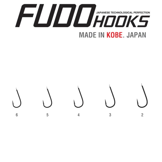 Carlige Fudo Marukaizu Short Bn Black Nickel Nr.2  14buc/plic