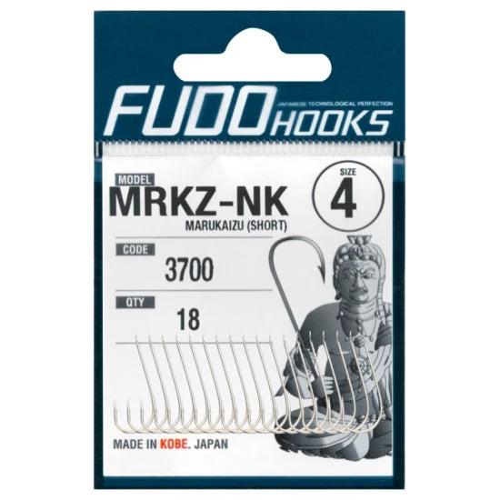 Carlige Fudo Marukaizu Short Bn Black Nickel Nr.2  14buc/plic