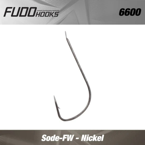 Carlige Fudo Sode-fw Sdfw Bn Black Nickel Nr.17  16buc/plic