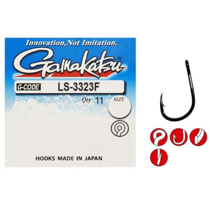 Carlige GAMAKATSU LS-3323F, Nr.6, 9buc/pac