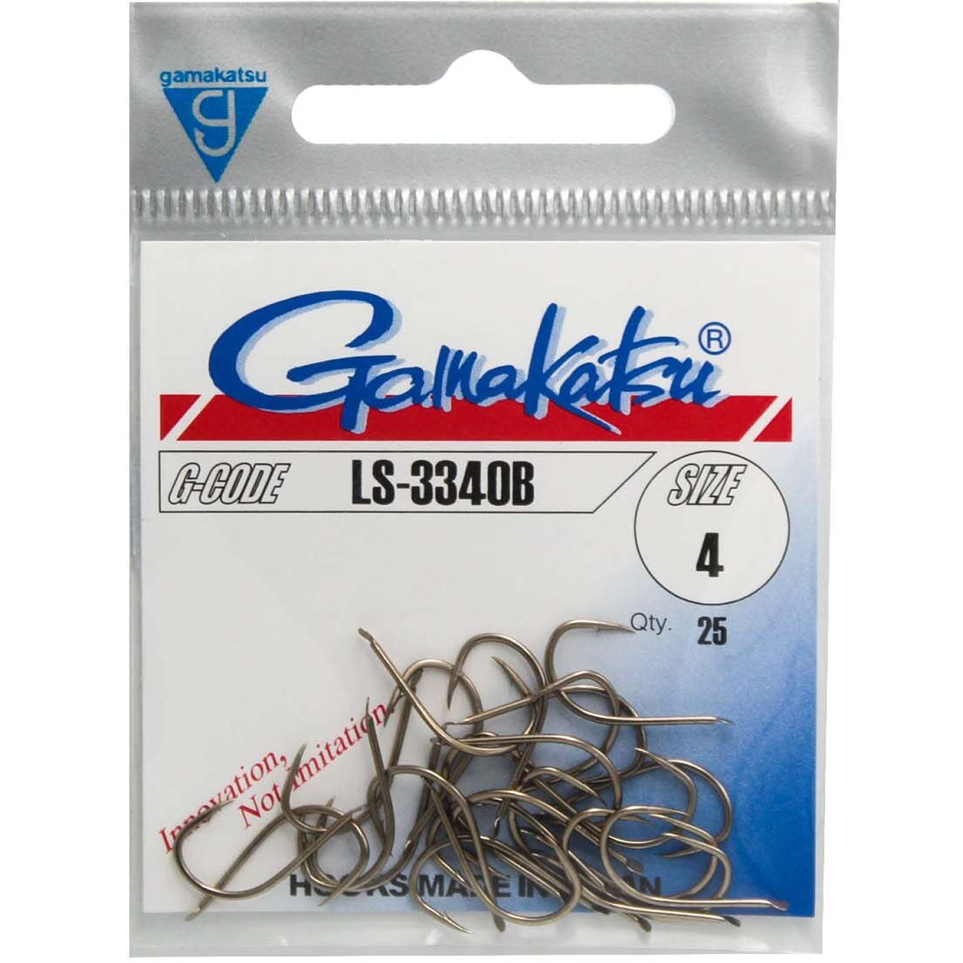 Carlige GAMAKATSU LS-3340B, Nr.8, 25buc/pac