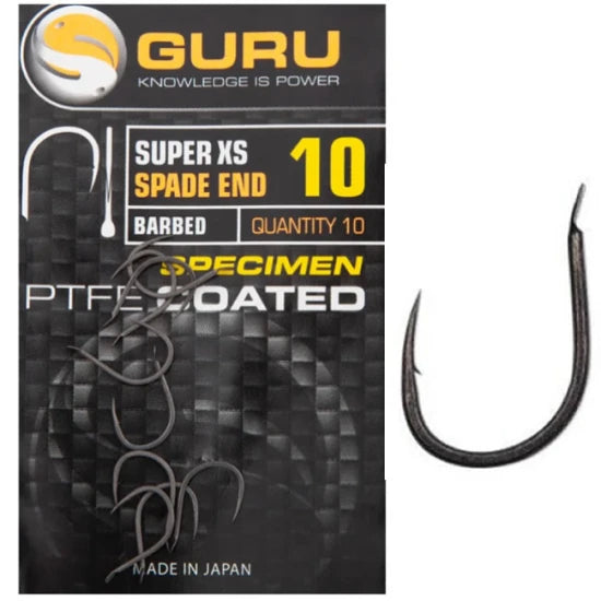 Carlige Guru Super Xs Spade Barbed, Nr.16, 10buc/pac