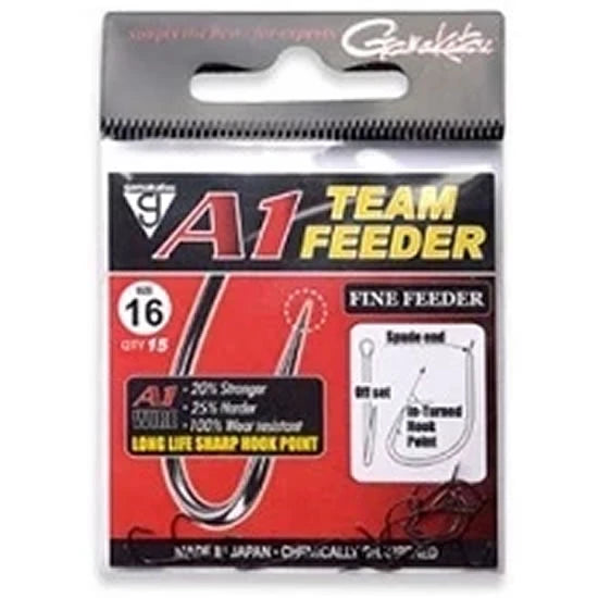 Carlige Gamakatsu A1 Team Feeder Fine Nr.14, 15buc/pac