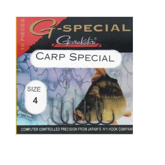 Carlige Gamakatsu Carp Special Nr.4 10bucati/plic