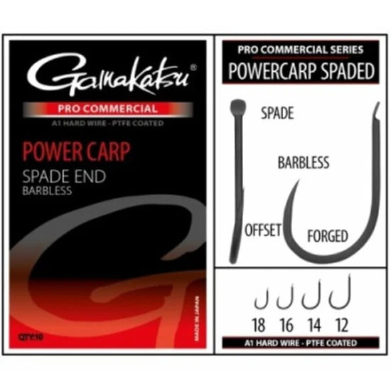 Carlige Gamakatsu Coars Pro-c Powercarp Spade, Nr.14, 10buc/pac