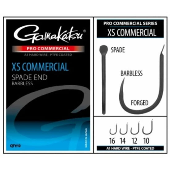 Carlige Gamakatsu Coars Pro-c Xs Commercial Spade Nr.16, 10buc/pac
