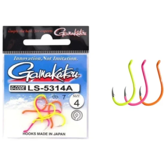 Carlige Gamakatsu Ls-5314 Multicolor N/l, Nr.6, 7buc/pac