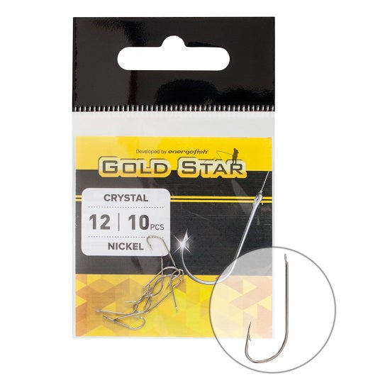 Carlige GoldStar CRYSTAL N Nr 2/0 8buc