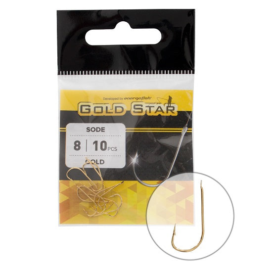 Carlige GoldStar SODE GOLD Nr 12 10buc