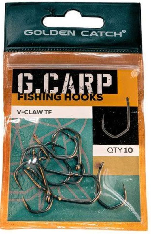 Carlige Golden Catch V-Claw, Nr. 4, 10buc/pac