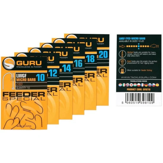 Carlige Guru Lwg Feeder Special Nr.12 10buc/plic