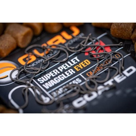 Carlige Guru Super Pellet Waggler Barbless Nr.12 10 buc/plic