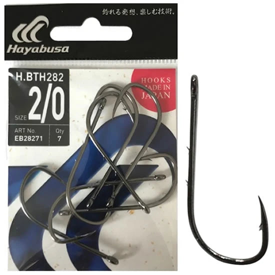 Carlige Hayabusa Bth 282 Bn Bait Holder Barbed Hook Nr.1, 8buc/pac