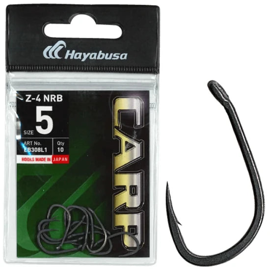 Carlige Hayabusa Z-4 Nonreflective Black, Nr.7, 10buc/pac