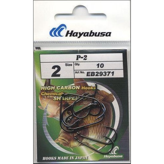 Carlige Hayabusa P2 nr.6 Black Nickel