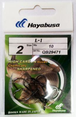 Carlige Hayabusa Teflonate NRB L-1, Nr.4, 10buc/plic