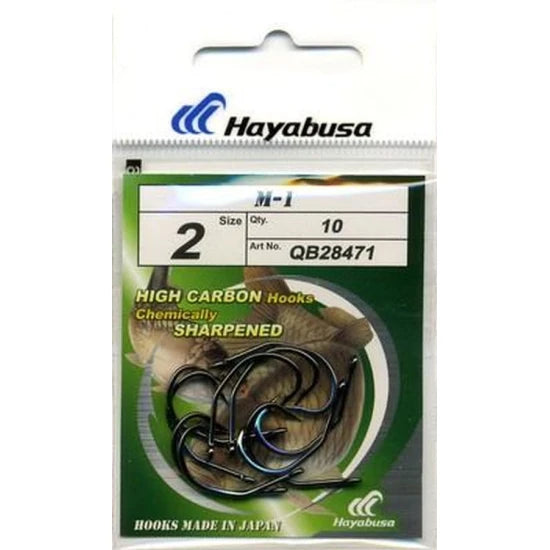 Carlige Hayabusa Teflonate Nrb M-1 Bend Hook, Nr.4, 10buc/plic