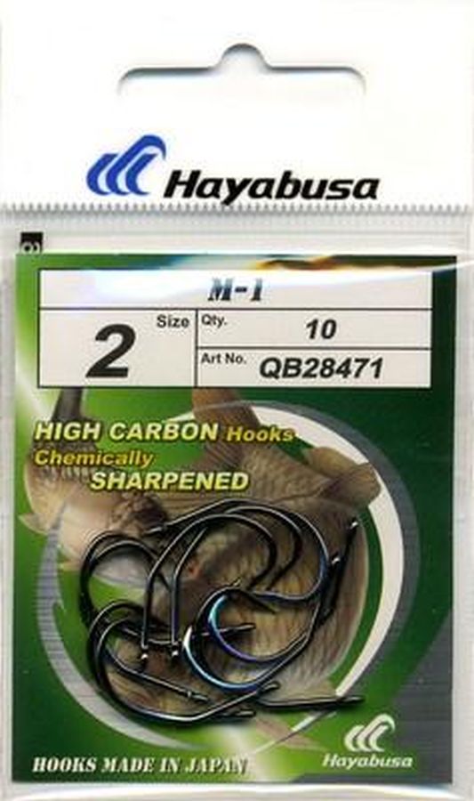 Carlige Hayabusa Teflonate NRB M-1 Bend Hook, Nr.6, 10buc/plic
