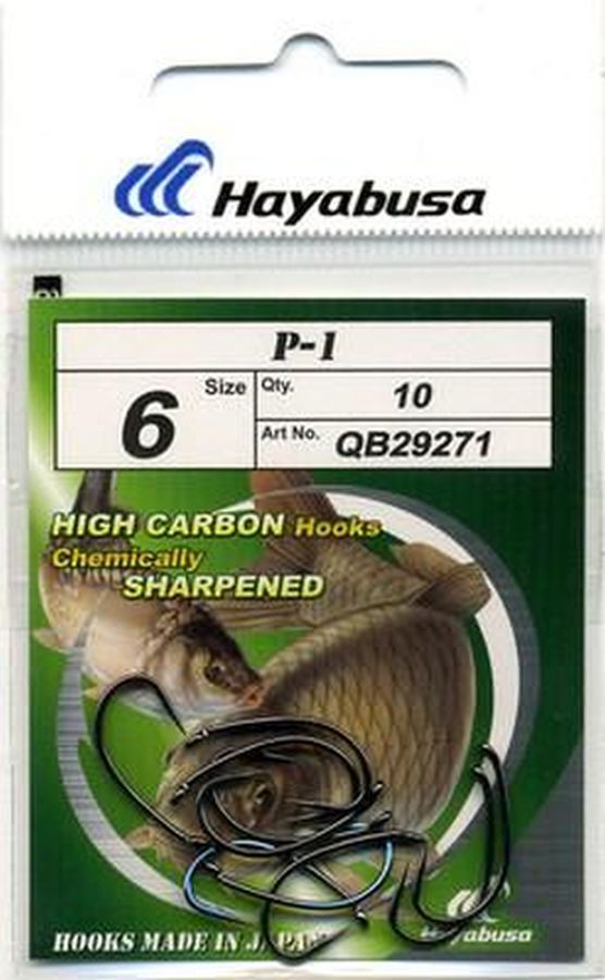 Carlige Hayabusa Teflonate NRB P-1, Nr.6, 10buc/plic