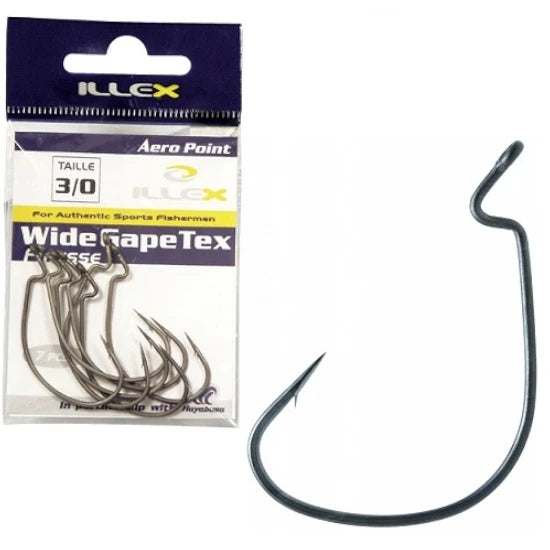 Carlige Illex Texas Strong Wide Gape, 5/0, 4buc/pac