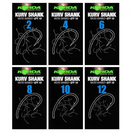 Carlige KORDA KURV SHANK NR.2 10BUC/PLIC