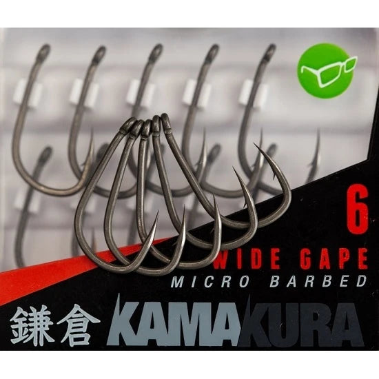 Carlige Korda Kamakura Wide Gape Barbless Nr.4, 10buc/pac