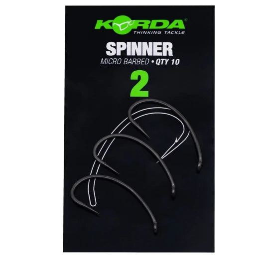 Carlige Korda Spinner Nr.2, Barbless, 10buc/pac