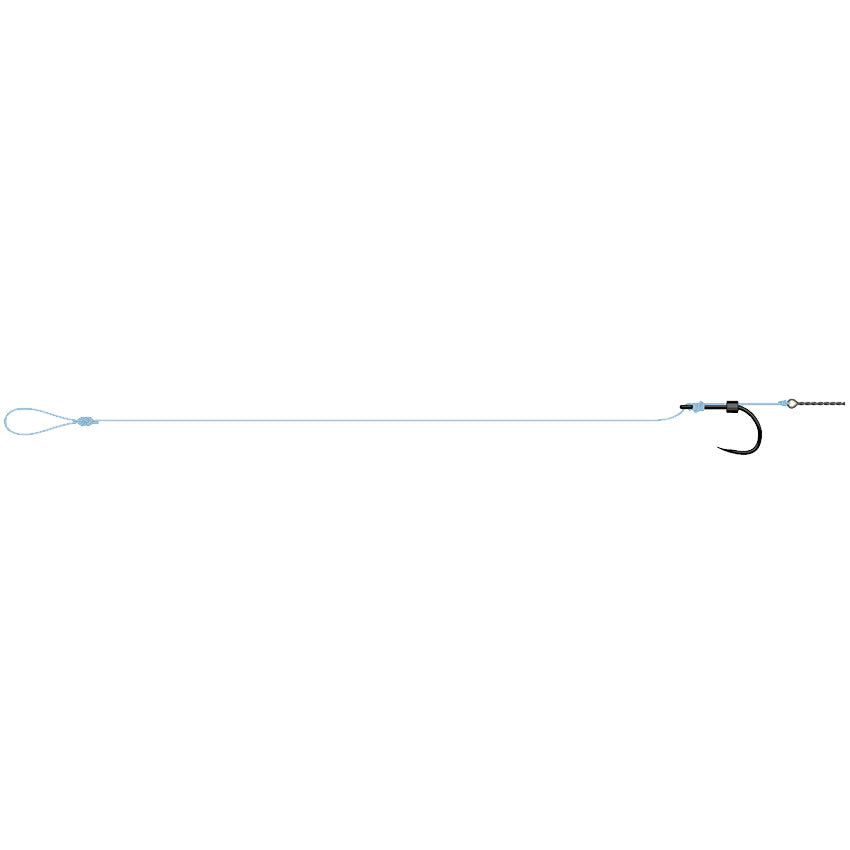 Carlige Legate DAM Detek Method Spike BL Nr.8, 0.28mm, 5kg, 10cm, 8buc/pac