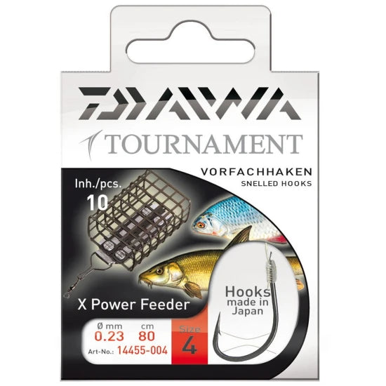 Carlige Legate Daiwa Tournament Feeder Nr.12, 10buc/pac